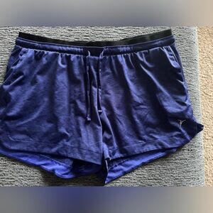 Old Navy Blue and black active shorts